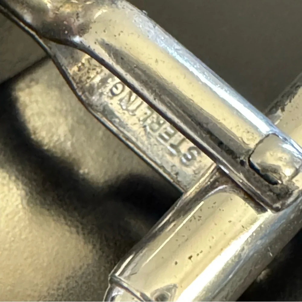 Sterling Silver Cufflinks – Classic Minimalist